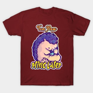 Tea Time Hedgehog T-Shirt